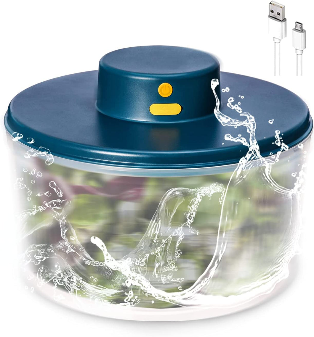 Large Rechargeable Salad Spinner